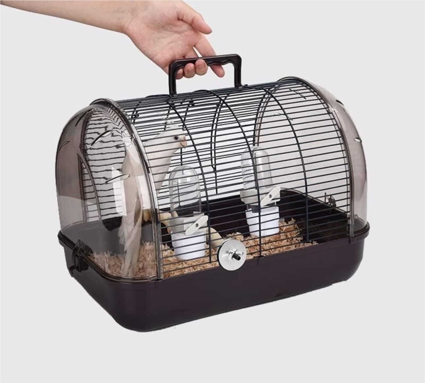 Vogelkäfig, Vogelkäfig, tragbarer Reisekäfig für Haustiere, kreative Vogelträger, langlebiger Vogelhausträger für den Balkon, Vogelbedarf