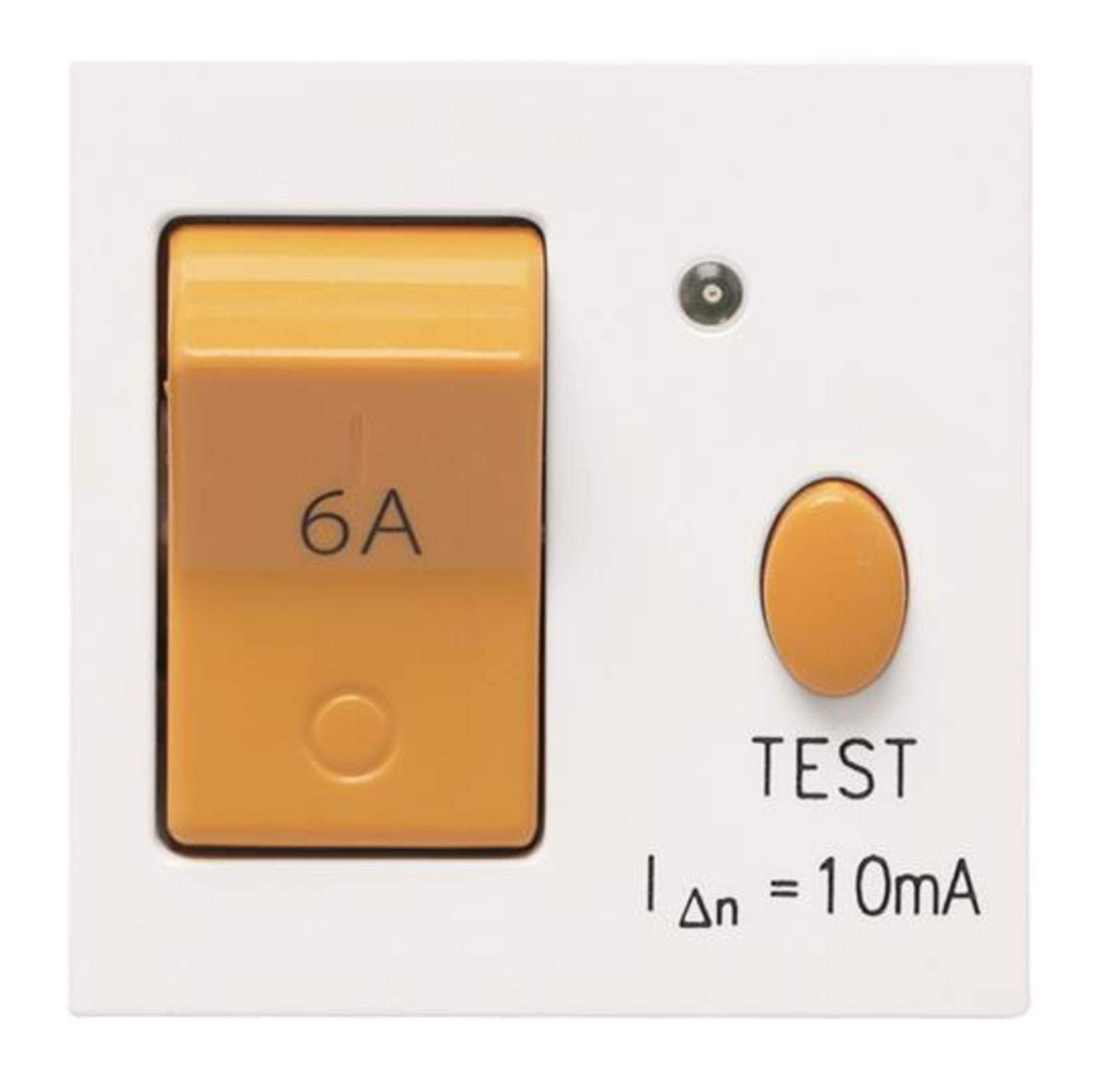 Niessen Zenit 10A disjoncteur différentiel 10mA blanc pour sécuriser la salle de bain