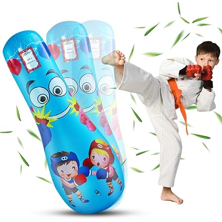 Amazon Gojiny サンドバッグ パンチバッグ スタンド スタンディングトレーニング ストレス解消 体鍛え フィットネス 運動 格闘技 気分転換 空手 キックボクシング ストレス発散 打撃練習 自宅用 運動用品 弾力抜群 耐衝撃性 空手テコンドー 総合格闘技 ボクシング