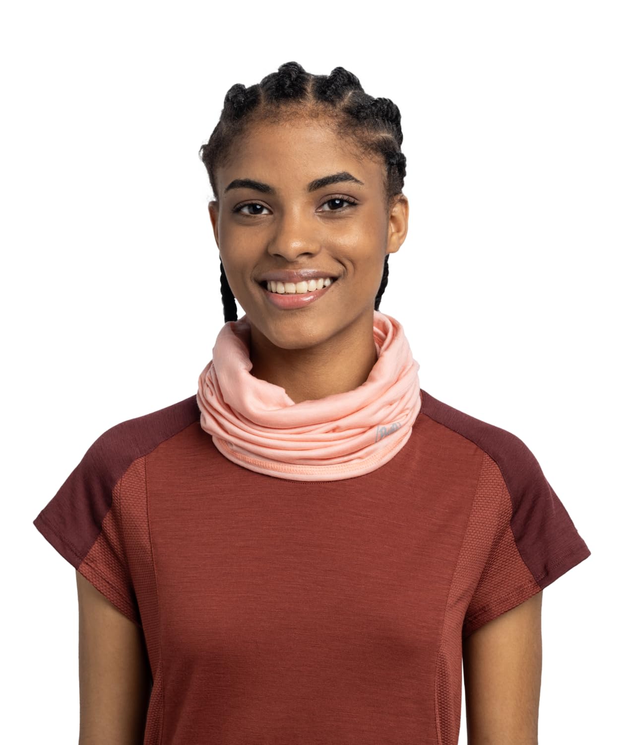 BUFF Merino Lekki Koralowy Unisex Rozmiar Dla Dorosłych Onesize, Koral, rozmiar uniwersalny