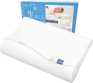 Maximum 30-Day Trial EligibleMORIPiLO Morishita Body Positioner Pillow, Lifelike Touch, Mochi-like, Sticky, Raw Pillow, PUPON, Neck Support Type, Low Rebound, Approximately 13.8 x 19.7 inches 35