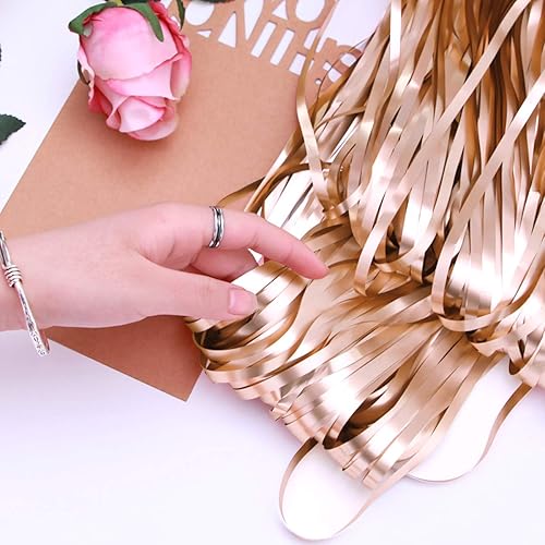 Miniatura 4 de CCINEE Paquete de 3 accesorios para cabina de fotos de calabaza naranja, cortinas de flecos de aluminio de 3.3 x 6.6 pies, telón de fondo de fotos,