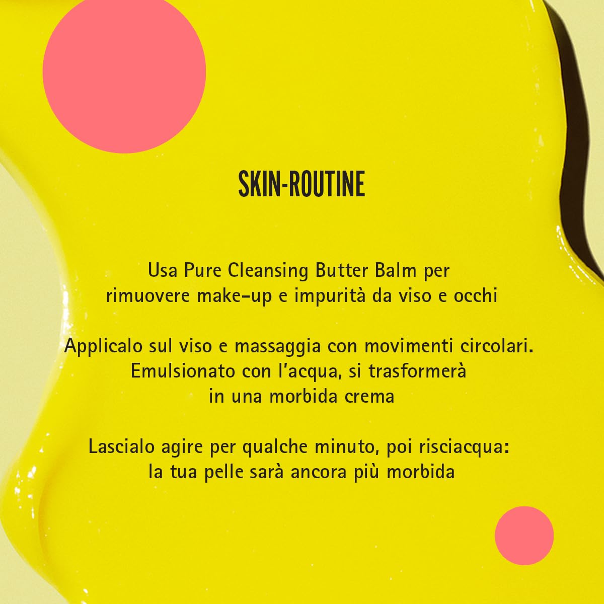 Histomer Milano - Pure Cleansing Butter-Balm - Burro detergente viso con Ceramidi - rimuove delicatamente trucco e impurità lasciando la pelle morbida e purificata - 100 ml
