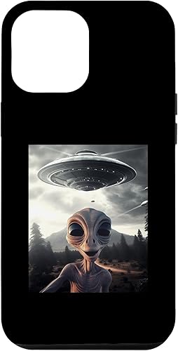 Miniatura 10 de iPhone 1212 Pro Alien UFO Selfie Alien Spaceship Weirdcore Case