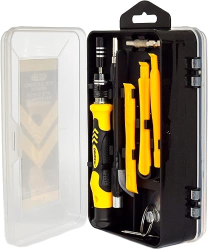 Miniatura 3 de General Tools Juego de destornilladores de precisión 662-117 piezas y kit de reparación de electrónica, kit de herramientas para computadora y
