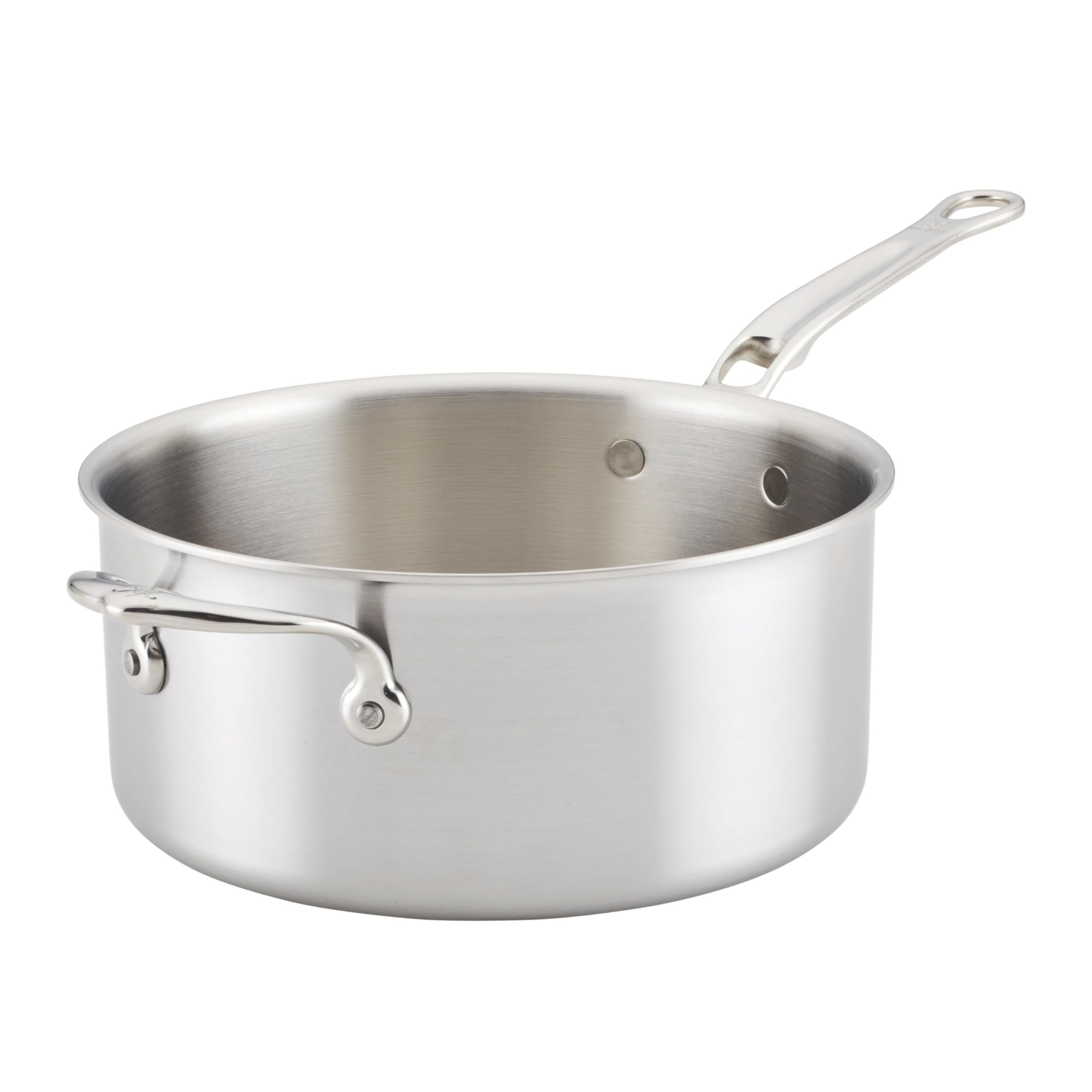 Thomas Keller Insignia by - Stainless Steel 4 Quart Sauce Pot by Hestan – 4 Quarts, Stainless Steel, Model 31019