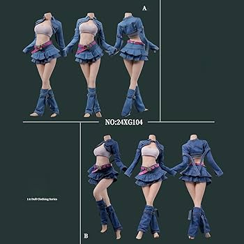 1\6女性カスタムフィギュアセット Amazon.co.jp: HiPlay VSTOYS 1/6 トレンディなデニムセット