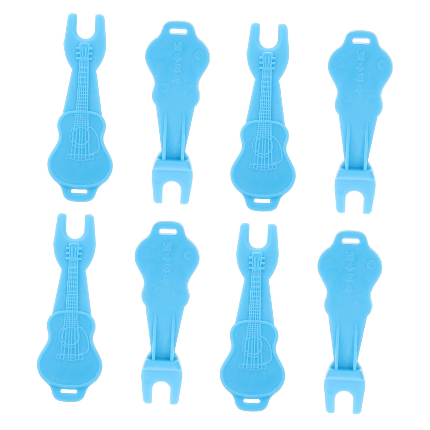 HEMOTON 10pcs Guitar String Winders Plastic Guitar String Tools Supplies Easy to Use