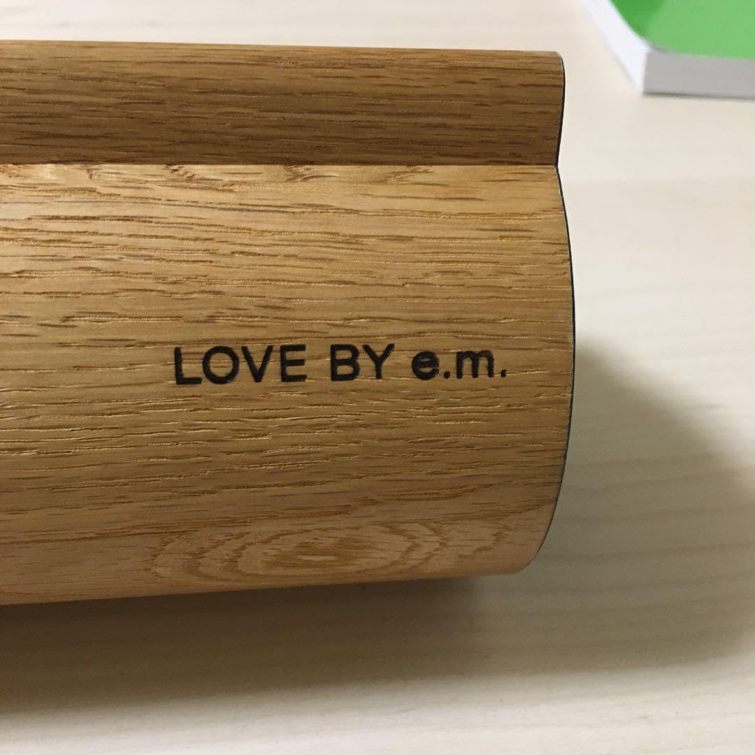 Amazon.co.jp: e.m.貯金箱国産天然木材ISETAN限定LOVEbye.m. : おもちゃ