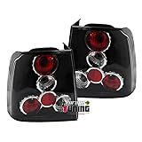 FEUX ARRIERES NOIRS COMPATIBLE AVEC VOLKSWAGEN VW PASSAT B5 BERLINE 1996-2000