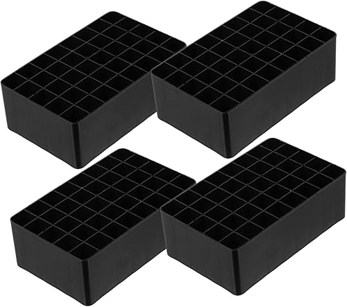 Ciieeo Organizador de bolígrafos con base de marcador, 4 unidades, cajas de almacenamiento de plástico, soporte para lápices de colores, soporte