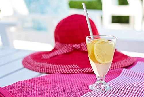 Miniatura 7 de Paquete de 150 pajitas de papel blanco biodegradables  Pajitas desechables  Para pasteles en cumpleaños, aniversario, boda, celebraciones de