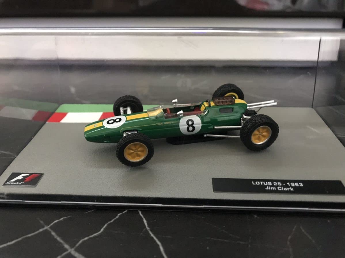 Amazon | ロータス25 ジムクラーク 1963年 1/43 - Deagostini F1マシン