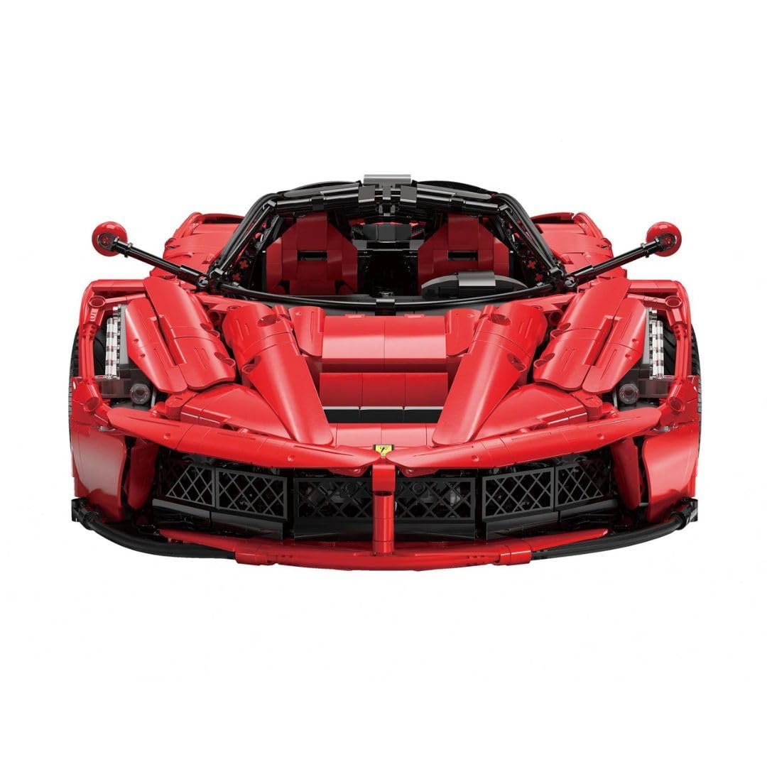CaDA Master C61505W LaFer Supercar Set di Costruzione, Kit di Blocchi da Costruzione Auto Sportiva in Scala 1:8 per Adulti, Giocattolo da Collezione Motorsport MOC per Uomini e Adolescenti - 4739