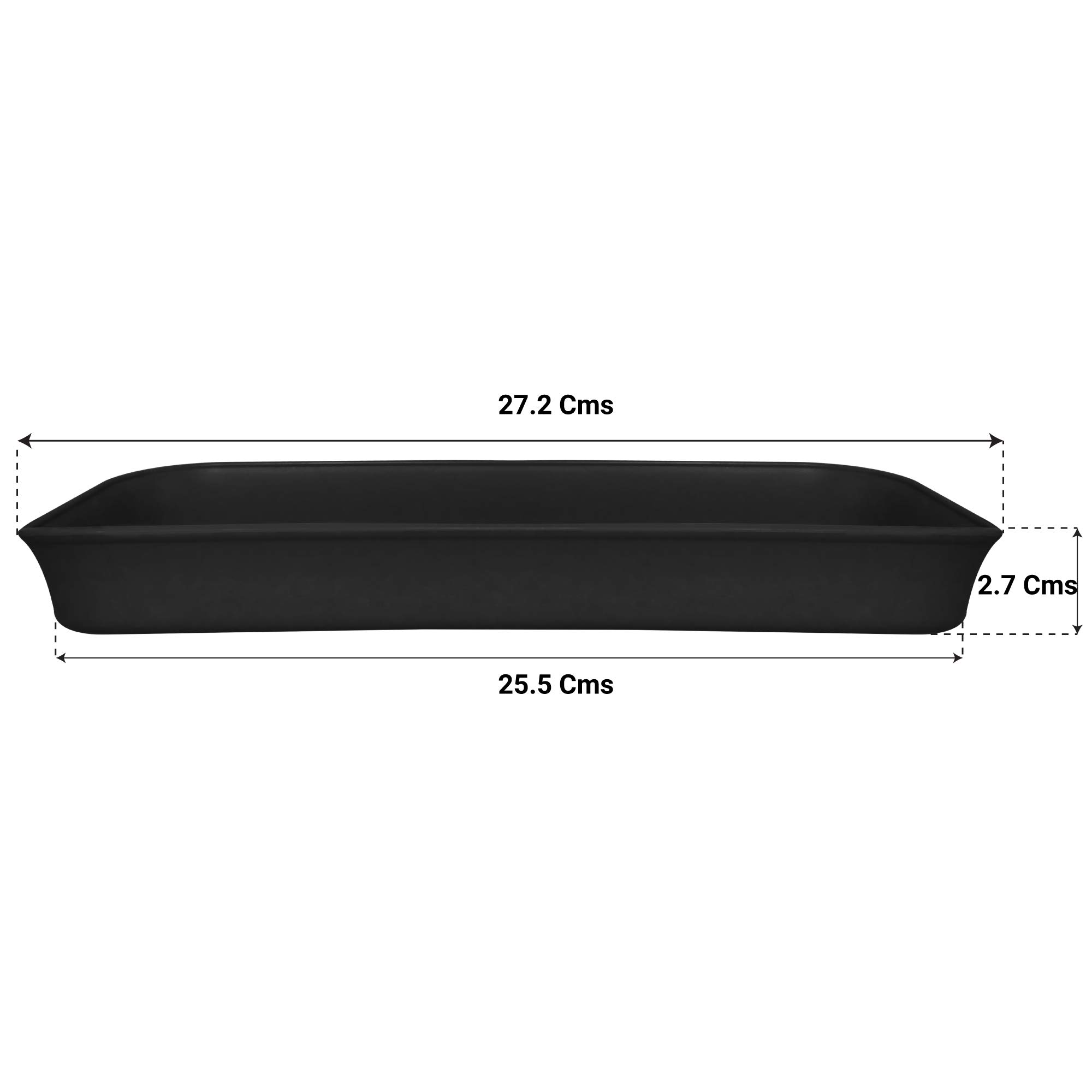 TrustBasket Plant Saucers - Set of 3 -2