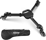 NEEWER Photography Tripod Dolly, Heavy Duty 33lbs Capacity Tripod Wheels with 2 inch Rubber Wheels, Adjustable Leg Mount and Carry Bag for Canon Nikon Sony DSLR Cameras Camcorder Photo Video Lighting