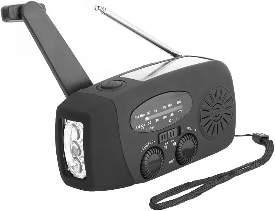 radio con alimentazione a manovella