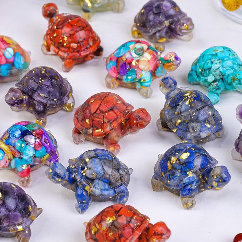 Amazon.co.jp: MOMOAO 亀 10個セット 装飾品 ランダムの色 カメ
