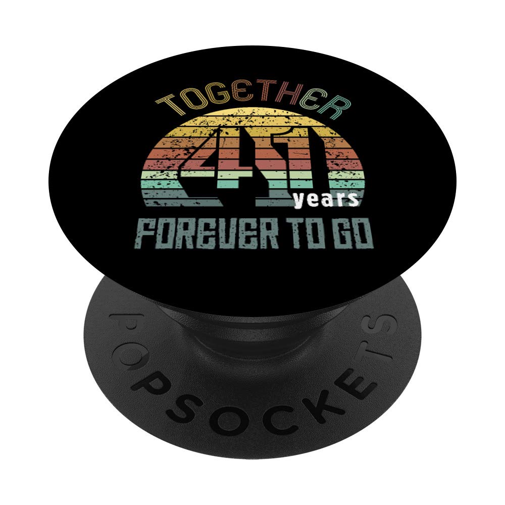 Amazon.com: 41St Years Wedding Anniversary Gifts For Couples Matching 41  Popsockets Grip And Stand For Phones And Tablets : Cell Phones & Accessories