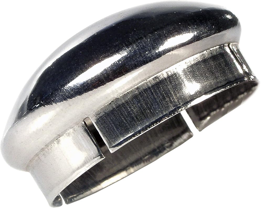 Tappo antipolvere CROMATO tamburo mozzo anteriore - ⌀ 32mm - P.iaggio 50 125 150 200 Ape Vespa P TM P PX PE TS - CI0370