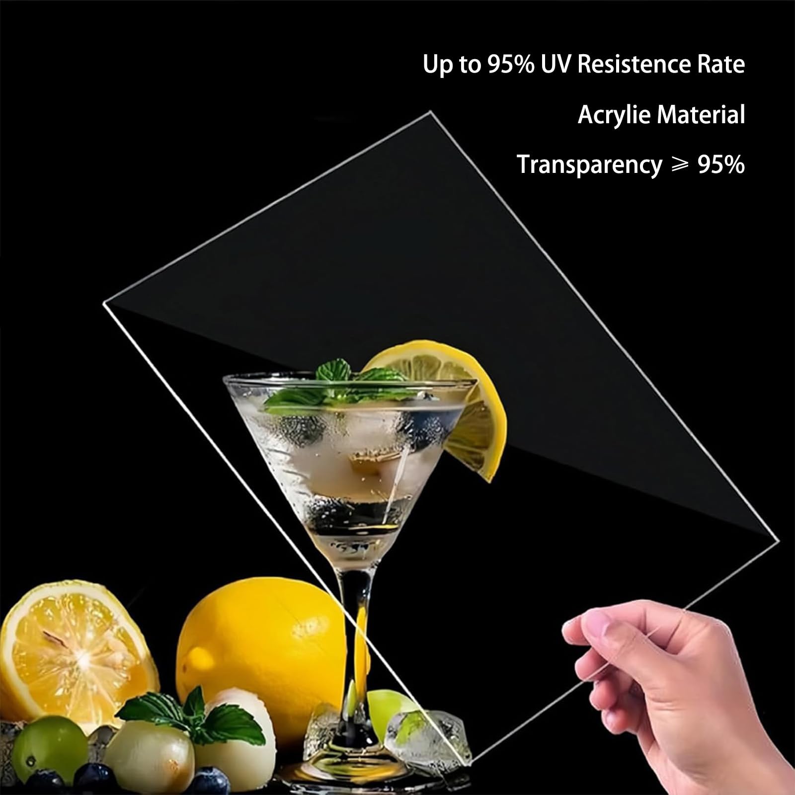 1 pièce 50x20x25cm Vitrine en Acrylique Transparente Anti - poussière 3mm, Grande Boîte de présentatio pour Lego 21030 21334 75304 75328 75349 76285 80110 Model