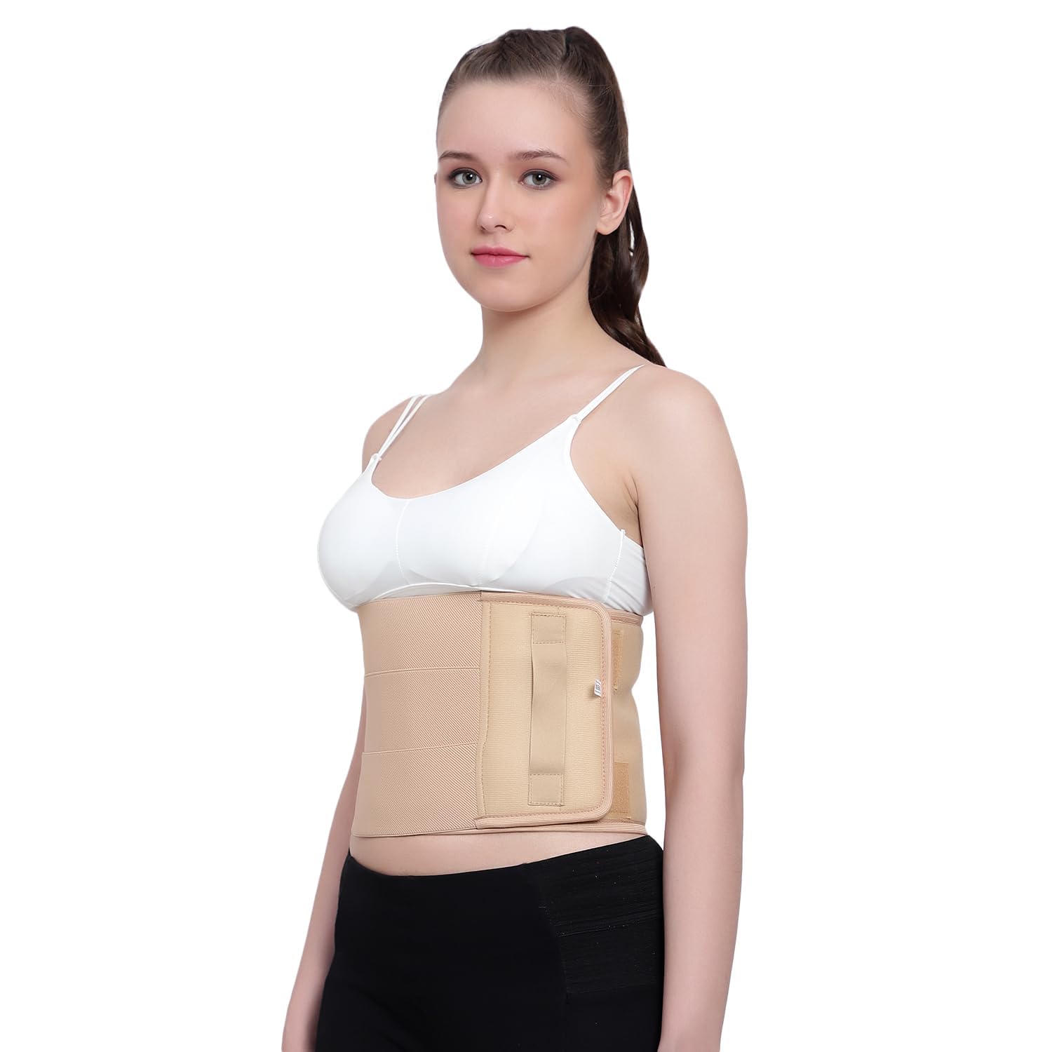 ORANCLE CARE Cotton Abdominal Belt After Delivery For Tummy Reduction Belly Support Belt,Breathable Lower Back Pain Relief Belt For Women & Men (Special Universal (Compatible XXL, 3XL, 4XL), Beige)