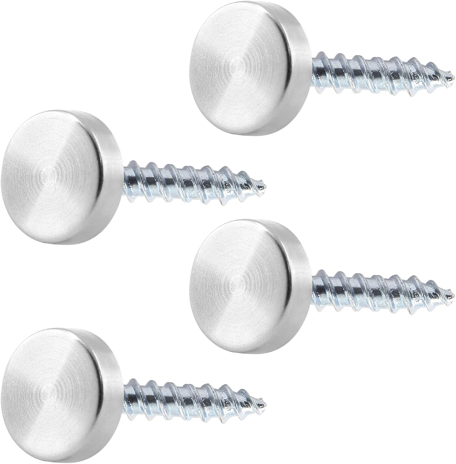 BokWin 4PCS 0.75" Dia Stainless Steel Screw Cover/Cap