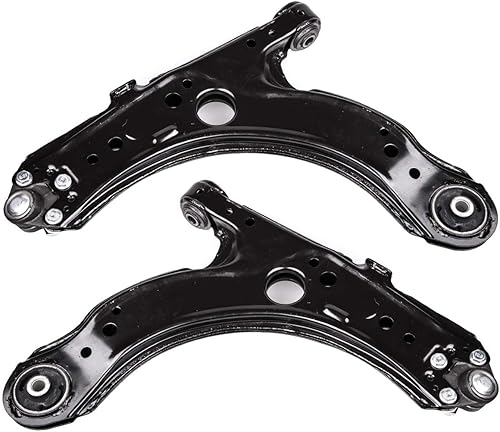 Miniatura 4 de 2 piezas K620717 K620718 brazo de control inferior delantero derecho y conjunto de rótula compatible con V-W MK4 Beetle Golf Jetta City Driver