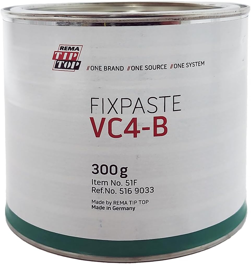 Rema Tip Top 51F A+B Compound Repair System for Truck/OTR Tire Repair with Special Blue Cement