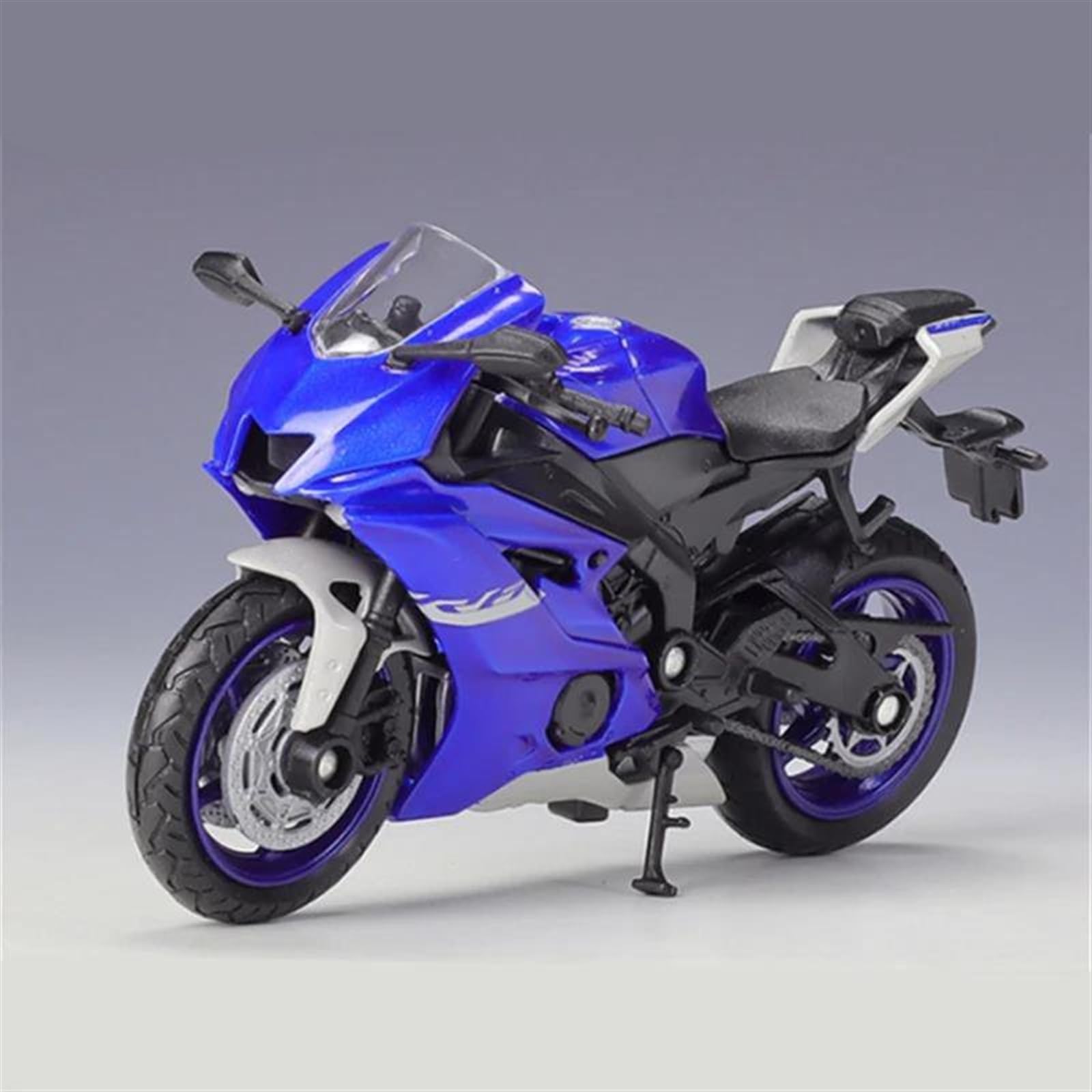 SEYXF Motorbike Toy 1:18 for Y-AMAHA YZFR6 Motorcycle Alloy Model Diecast Simulation Metal Collection Toys Gift(No Box)