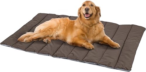 Miniatura 13 de Heeyoo Cama para perros al aire libre, impermeable, lavable a máquina y portátil, tapete plegable para mascotas para perros pequeños, medianos y