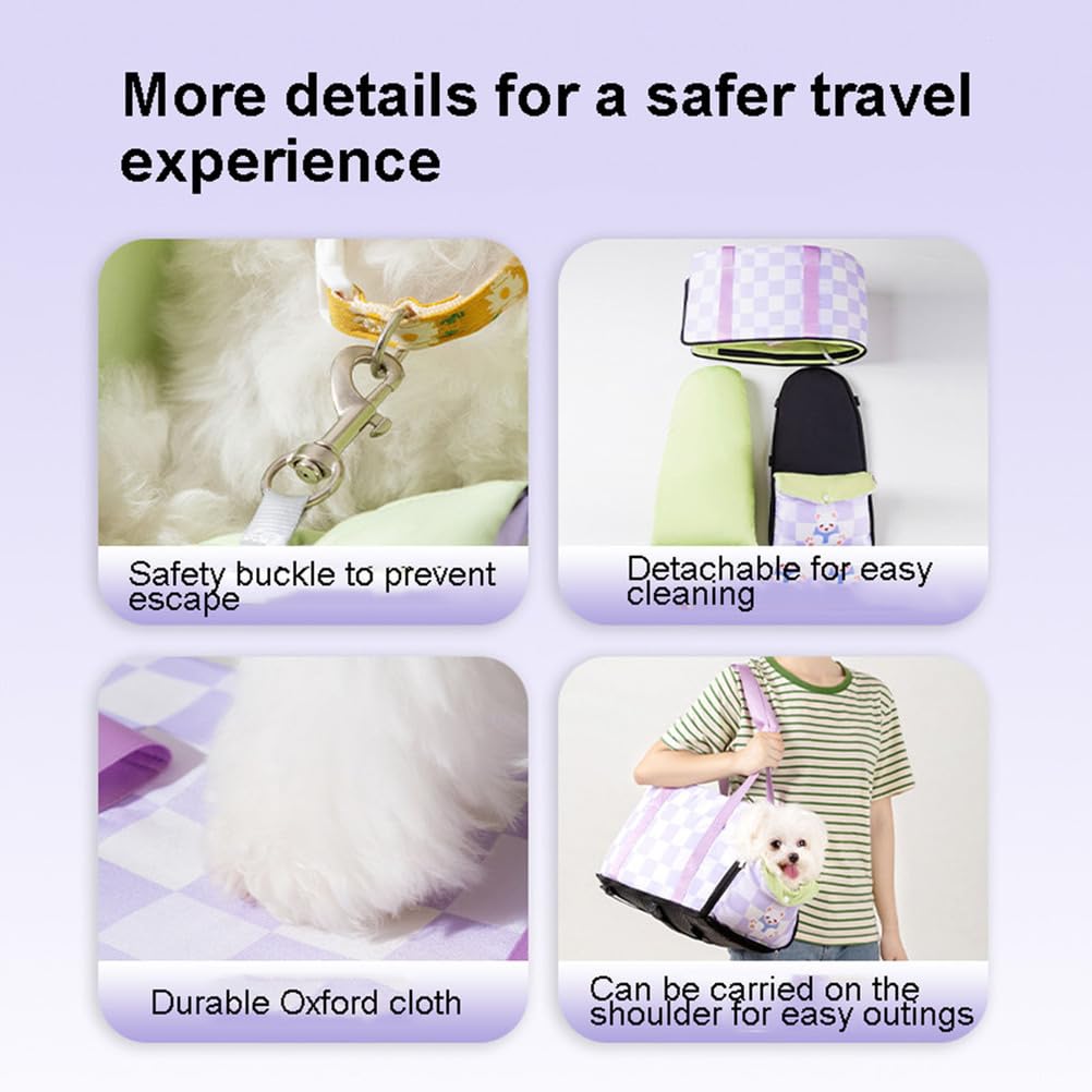 Consola central para mascotas, asientos de coche impermeables para perros y perros con cinturón de seguridad, transportador de viaje portátil para cachorros y gatos, desmontable y lavable