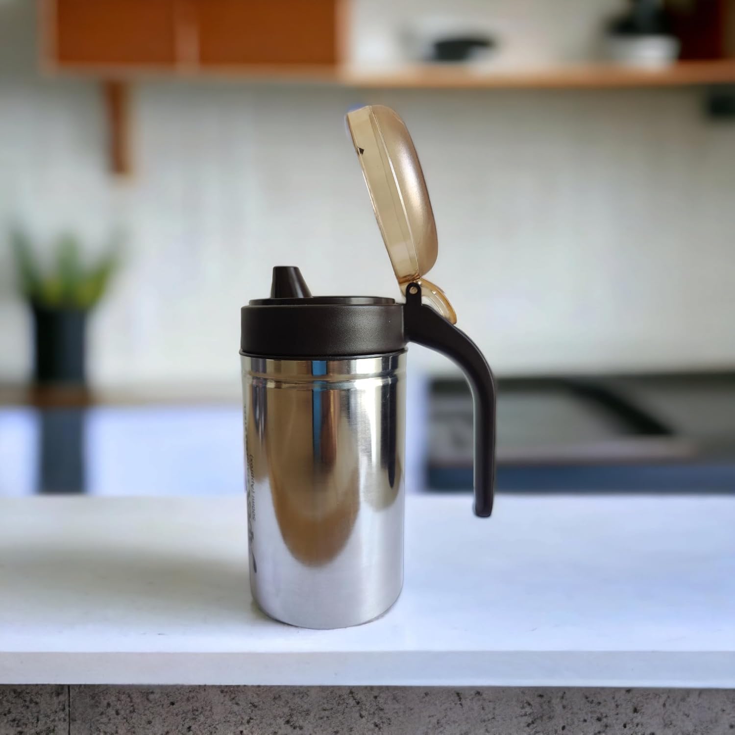 SWASTI MART Premium Oil Dispenser: Effortless Pouring, Leak-Proof Design, Stylish Kitchen Essential for Precision Cooking - (750 ML)