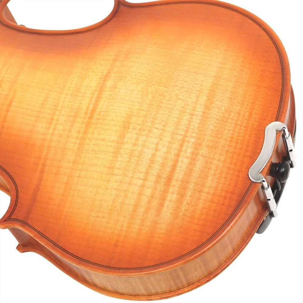 4/4 Full Size Cordiera a 5 Corde Violino Acustico Top in Abete Parte Posteriore in Acero Parti in Ebano per Principianti Pratica per Adulti