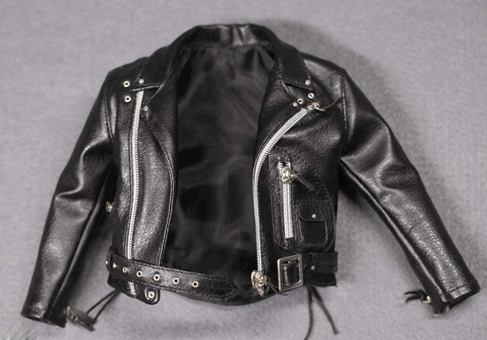 Abito In Pelle Per Action Figure 1/6 - Costume Biker Stile Punk Per TBLeague M34/M35
