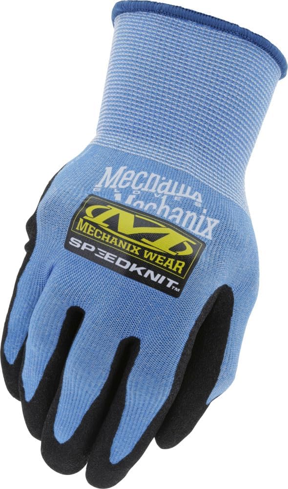 Mechanix Wear SpeedKnit Coolmax Work Gloves, 6 Pair Bulk Pack - Cooling Technology, Touch Capable Gloves