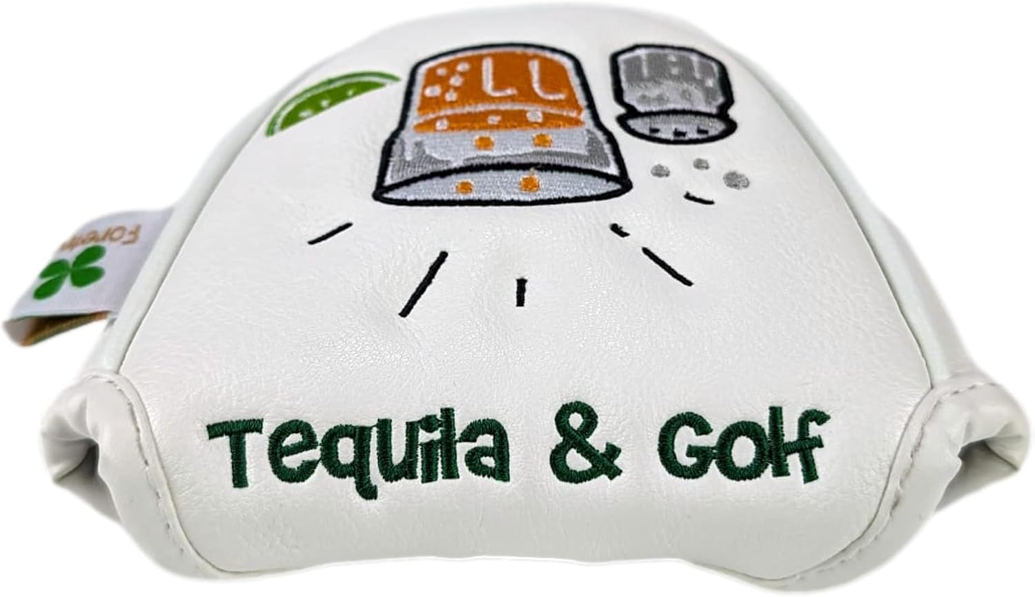 Foretra Tequila Fore Golf Headcover Driver Cover Mallet Blade Putter Cover 3 Wood Fairway Wood Head Covers Hybrid Head Covers Novelty Fun fits Most Brands Funny Golf 7 Wood Head Cover