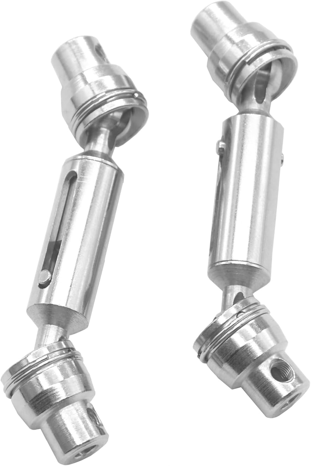 2PCS ShareGoo Metal RC Car Drive Shaft CVD Center Driving Shaft Dogbone 58-72mm Compatible with WPL HengLong 1/16 RC Military Truck Crawler Car