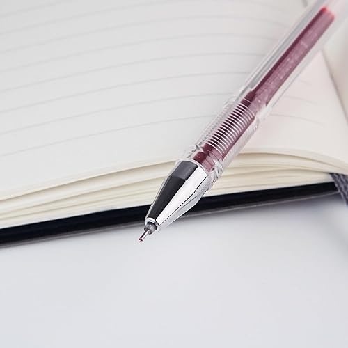 Miniatura 7 de Dong-A Bolígrafo de tinta de punta ultrafina de 0.012 in, 10 colores surtidos, bolígrafos de gel de línea fina y tacto suave, bolígrafos de tinta de