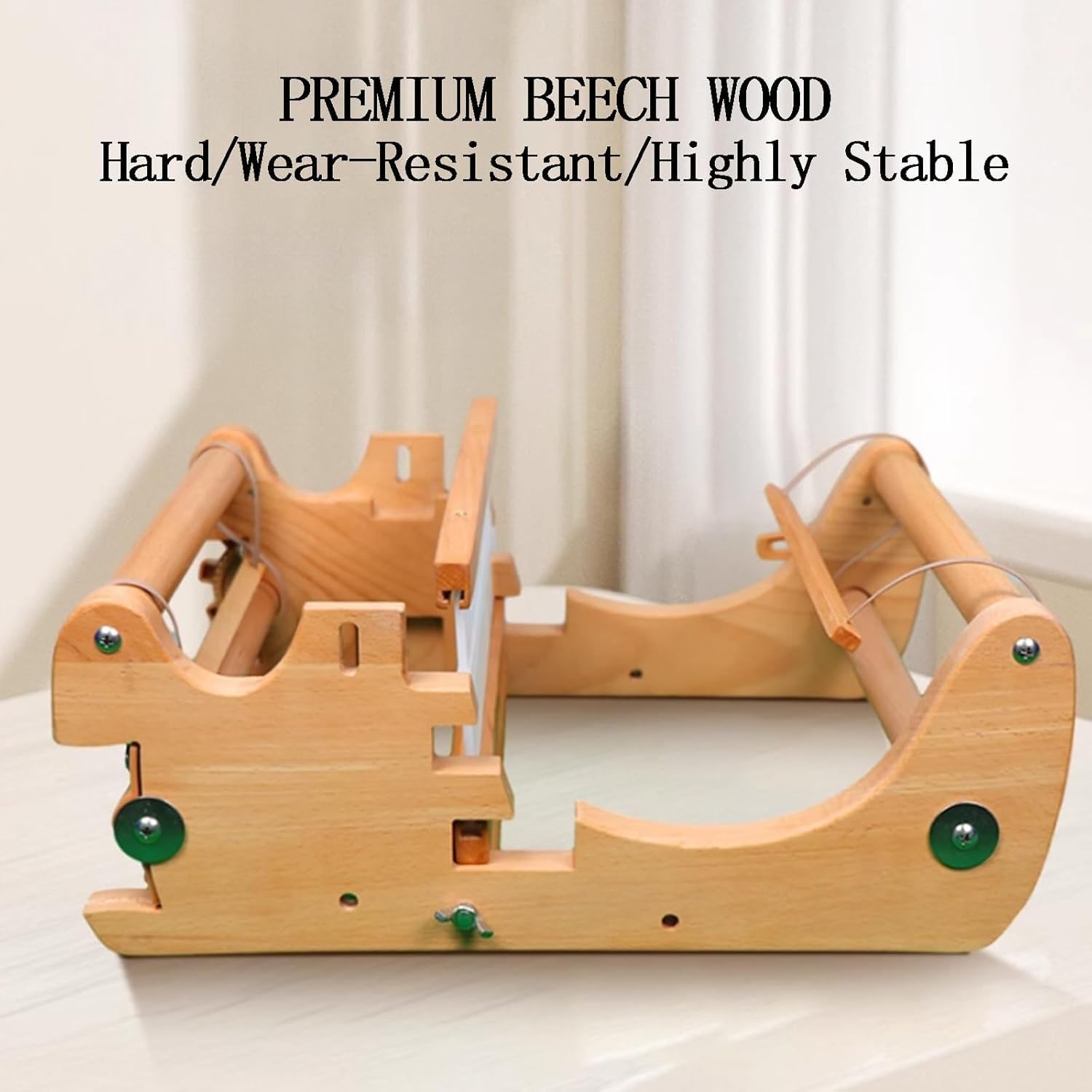 Kit De Telar De Madera Para Múltiples Manualidades, Juego De Telar Doméstico, Telar En Miniatura Tejido a Mano Con Peine Y Bobina, Densidad De Tejido Ajustable Para Niños, Adultos Y Principiantes