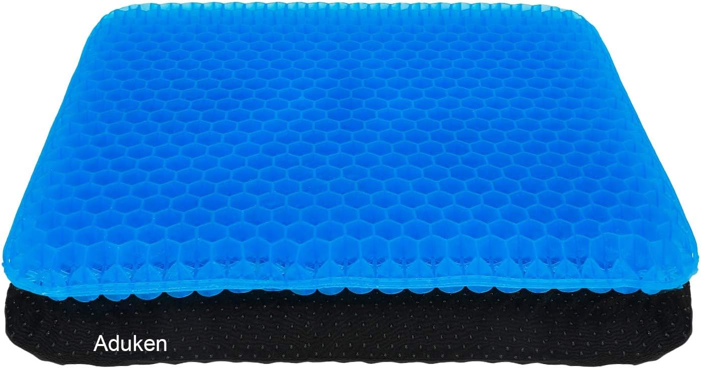 Gel Seat Cushion, Office Chair Seat Cushion with NonSlip