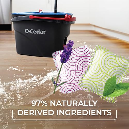 Vista 5 de O-Cedar Floor Cleaning 40ct Pacs with Citrus Scent 10ct (2-Packs) and Lavender Scent 10ct (2-Packs)