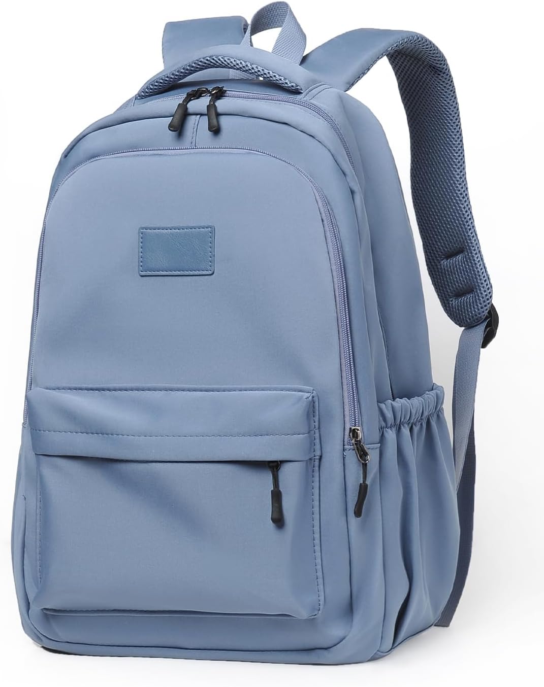 Water-Resistant Casual Backpack – Lightweight Travel Daypack with Laptop Compartment & Multi-Pocket Design (Blue)