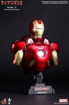 Amazon.co.jp: ホットトイズ・バスト アイアンマン3 1/4スケールバスト Amazon.co.jp: ホットトイズ・バスト アイアンマン3 1/4スケールバスト