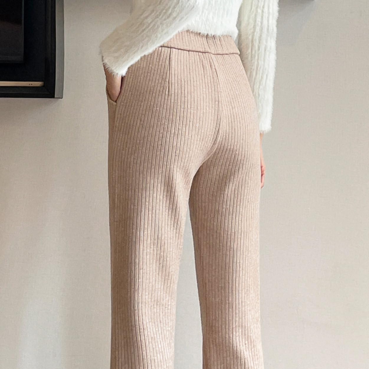 マウジー MVS FLARE ブーツカット ハイライズ 23 フレアパンツ 美品