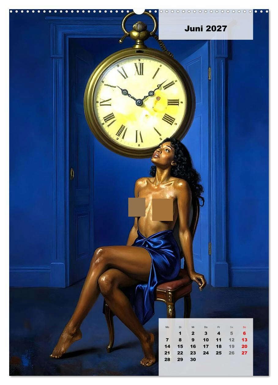 Entblößte Epochen – Surrealismus (hochwertiger Premium Wandkalender 2027 DIN A2 hoch), Kunstdruck in Hochglanz: Weibliche Schönheit jenseits der Wirklichkeit (CALVENDO Erotik)