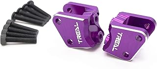 Treal Aluminum 7075 Rear Link Mounts for Axial RBX10 Ryft (Purple)