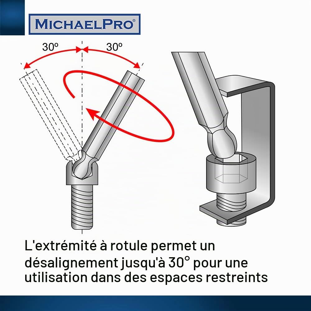 MichaelPro MP001045 Jeu de clés Allen