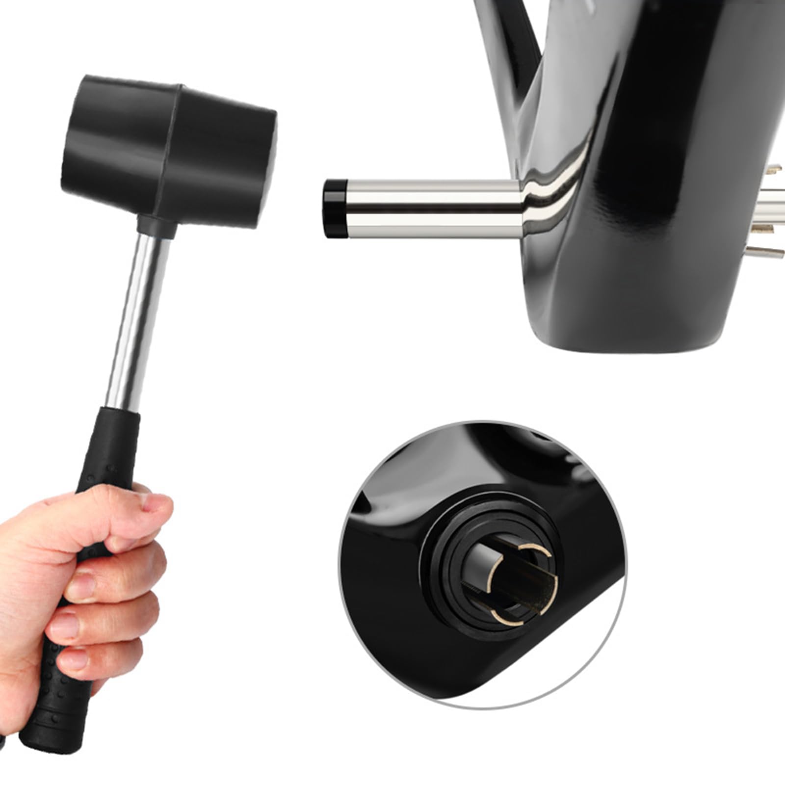 STDEV Bicycles Headsets Cup Removal Tool Headsets Bearing Remover Mountain Bike Press-in Bearing Removal Tool Easy to Use