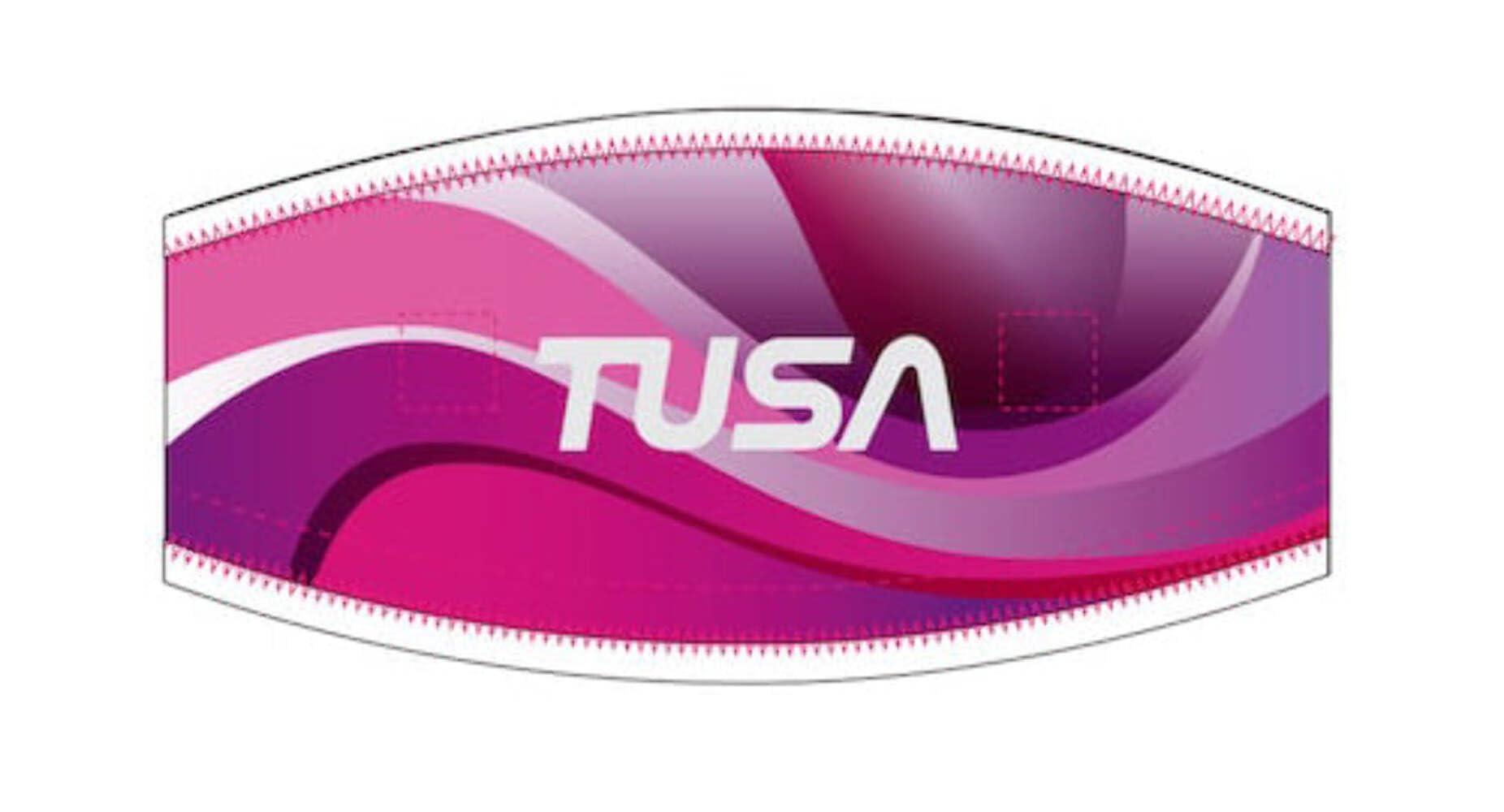 TUSA TA-5008 Scuba Mask Strap Cover (Pink)